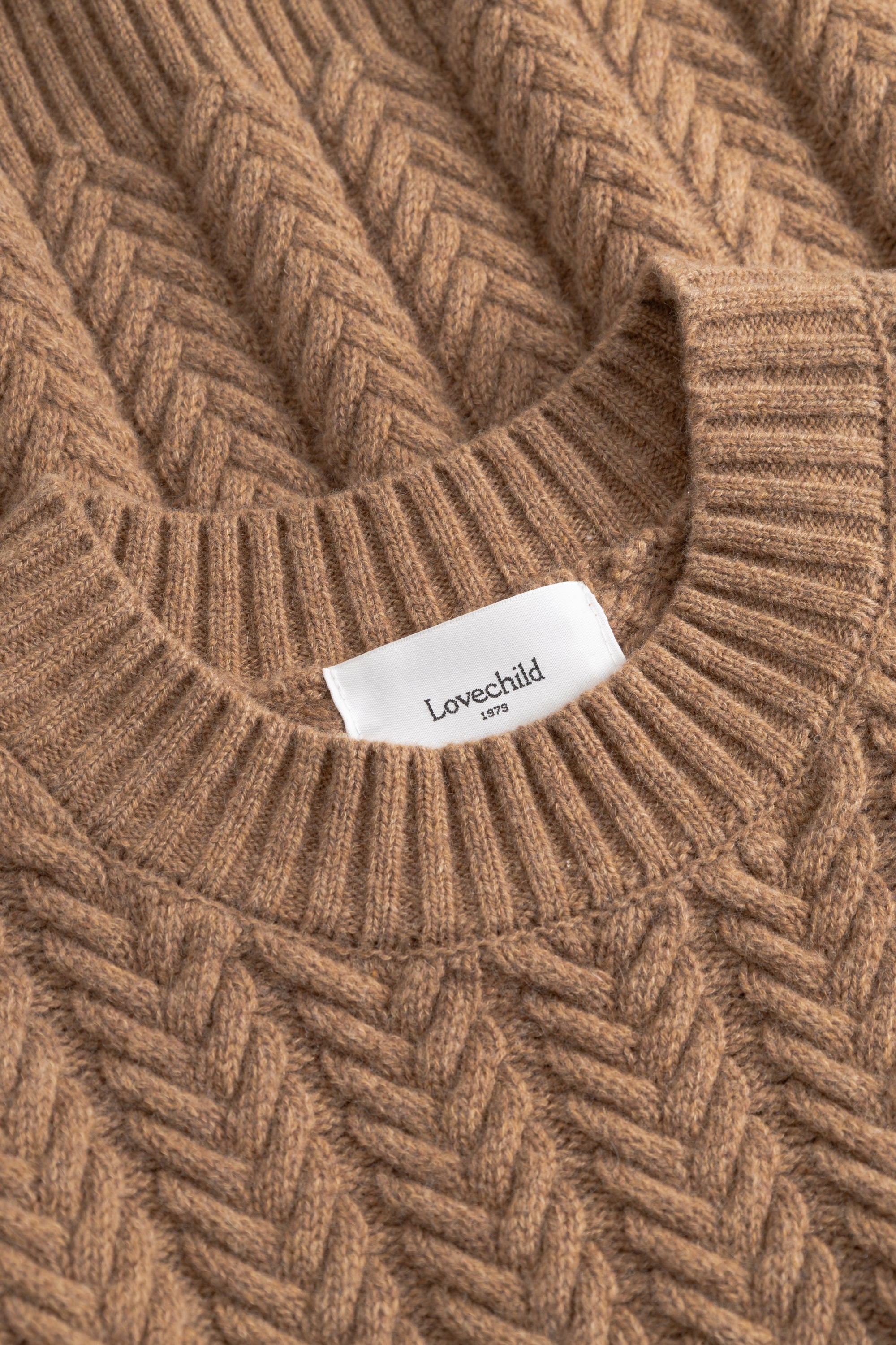 Lovechild 1979 Adelaide Crewneck Sweater 109 Praline