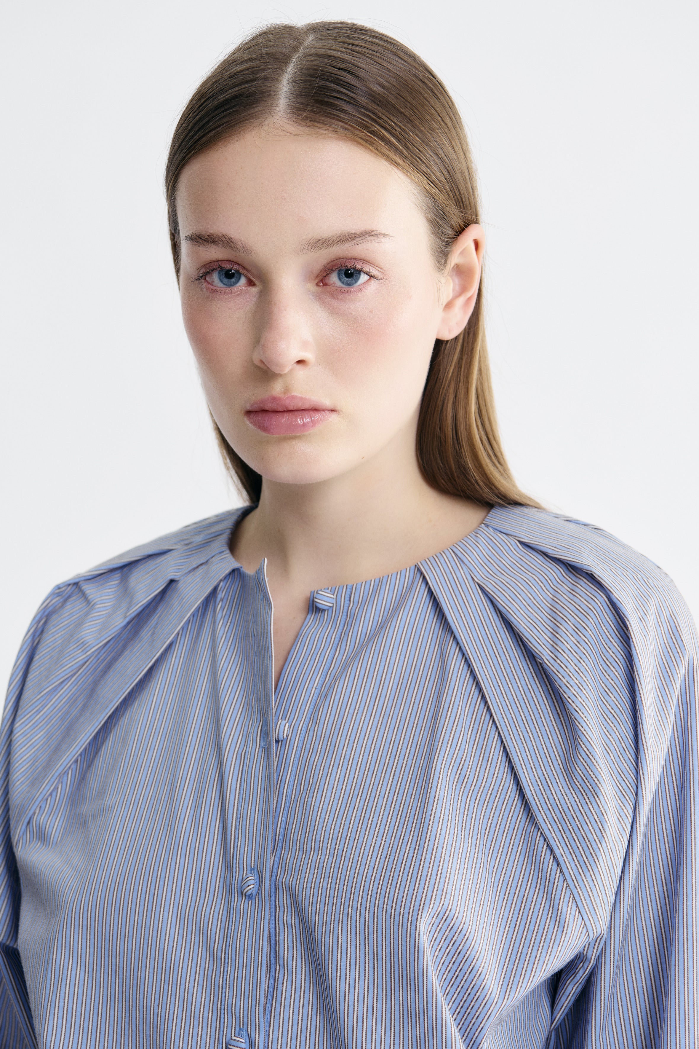 Lovechild 1979 Lovisa Blouse Blouse 447 Blue Heron Stripe